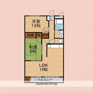 東武鶴瀬西口サンライトマンション【11階】の間取り