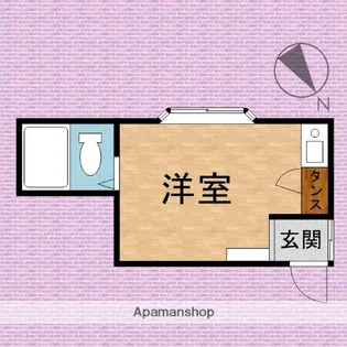 コーポフレンド【1階】の間取り