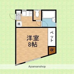 NKコーポ【102号室】の間取り