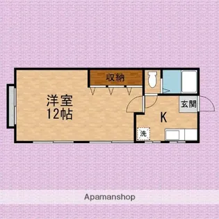 アップルパイⅥ【2階】の間取り