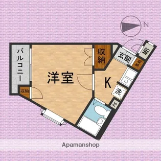 クレセール9【1階】の間取り