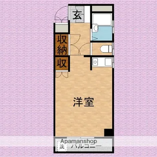 ハウス上福岡【4階】の間取り