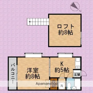 メゾン ド マミ【1階】の間取り