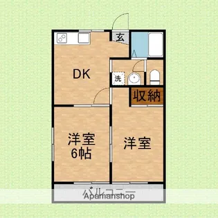 ふじみ野(うれし野2丁目)【1階】の間取り
