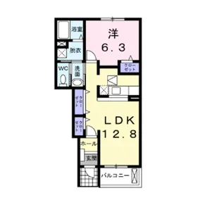 ファミリア【1階】の間取り