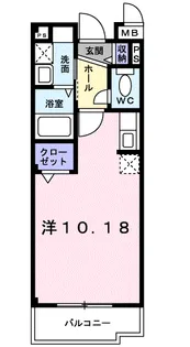 アニューふじみ野【2階】の間取り