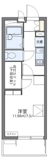 レオパレス光【2階】の間取り