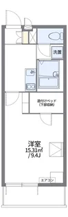 レオパレスアゼリアパーク【3階】の間取り