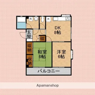 セイワテラス志木【301号室】の間取り