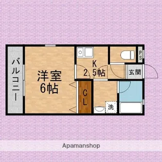 セレステ志木本町【1階】の間取り