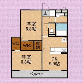 Briller(ブリエ)【2階】の間取り