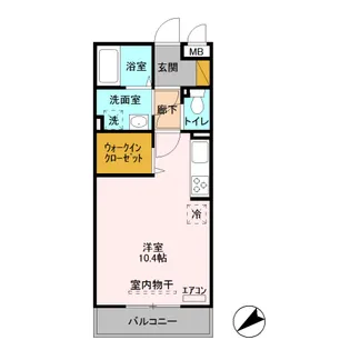 PRENDRE【3階】の間取り