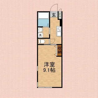 アリエッタ【1階】の間取り