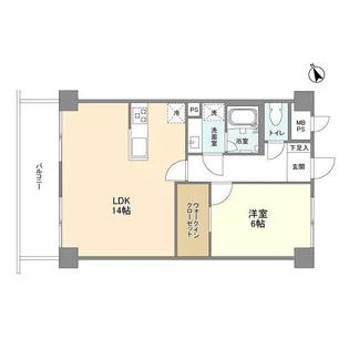 クリエール志木【3階】の間取り