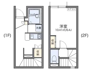 レオネクストプレジャーライフ【1階】の間取り
