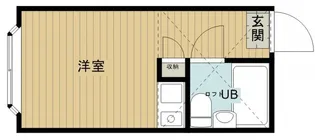 ハイツ新河岸【2階】の間取り
