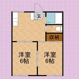 フォーブル中野【2階】の間取り