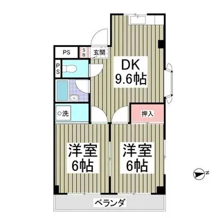 パールメゾンシオノ【2階】の間取り