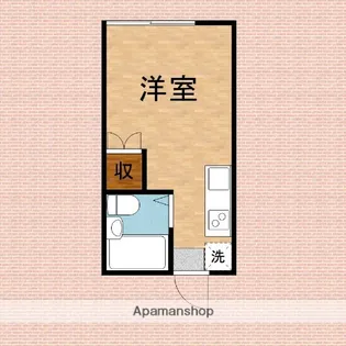 ジュネス新河岸【103号室】の間取り