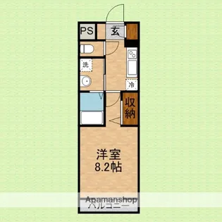 ノエル【3階】の間取り