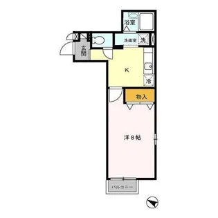 ヴェリタ サクラーレ【2階】の間取り