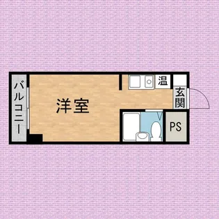 カレッジハイツASAKAⅠ【2階】の間取り