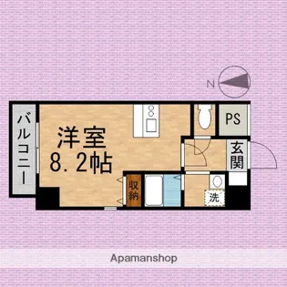 KONOMI ICHIBANKAN【4階】の間取り