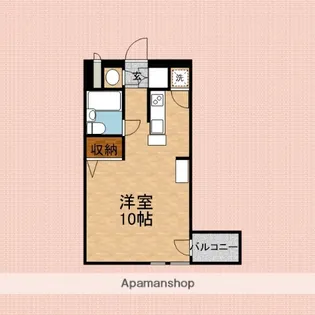 INOVE朝霞青葉台【303号室】の間取り