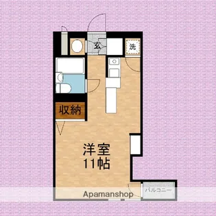INOVE朝霞青葉台【2階】の間取り