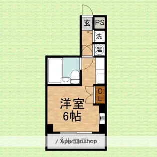 INOVE朝霞青葉台【310号室】の間取り
