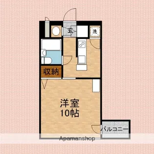 INOVE朝霞青葉台【5階】の間取り