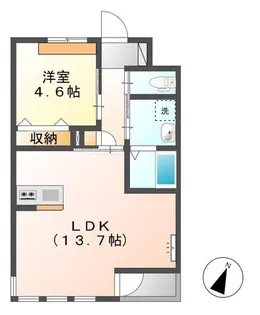 フローラふじみ野【2階】の間取り