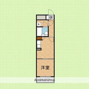 ライオンズマンション川越南【1階】の間取り