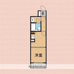 ライオンズマンション川越南【2階】の間取り
