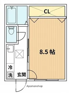アイル富士見【1階】の間取り