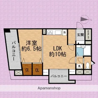 ソシアルセイワ朝霞【5階】の間取り