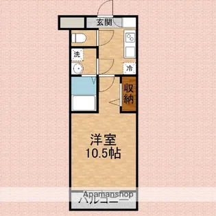 GRACEPIERふじみ野【202号室】の間取り