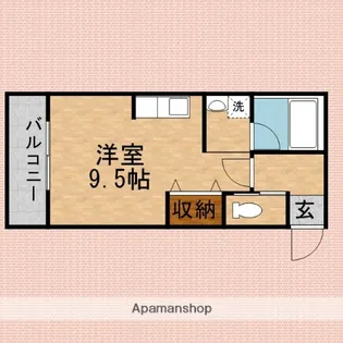 KM−Ⅱビル【2階】の間取り