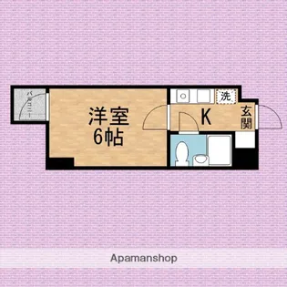 グランピア朝霞【404号室】の間取り