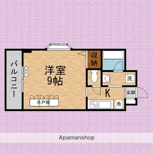 ハーモライト和光【3階】の間取り