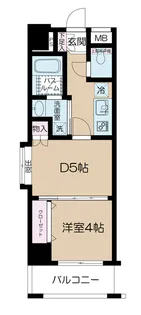 日神デュオステージ川越新富町【8階】の間取り