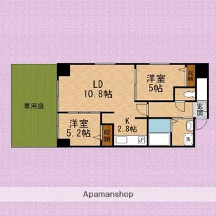 ミルフィーユ【1階】の間取り