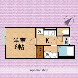 MEMORIE新座【1階】の間取り