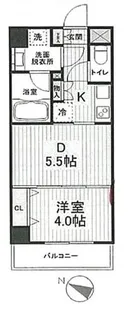 日神デュオステージ川越新富町【4階】の間取り