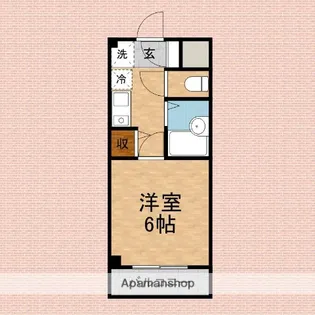 PLUMAS上福岡Ⅱ【1階】の間取り