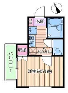 カーサ・エトワール【2階】の間取り