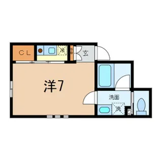 URBAN COURT BRILLER【202号室号室】の間取り