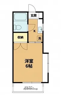 ヤマハハイツ【1階】の間取り