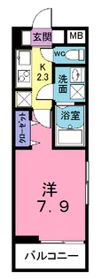 アルバU【3階】の間取り