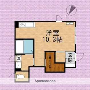 ヘリオス志木本町【1階】の間取り